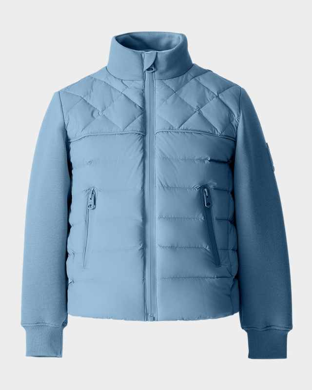 Kid's Audel Quilted Down Jacket, Size 2-
